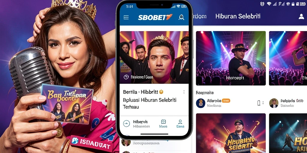 Tampilan antarmuka aplikasi SBOBET yang menarik dan informatif.